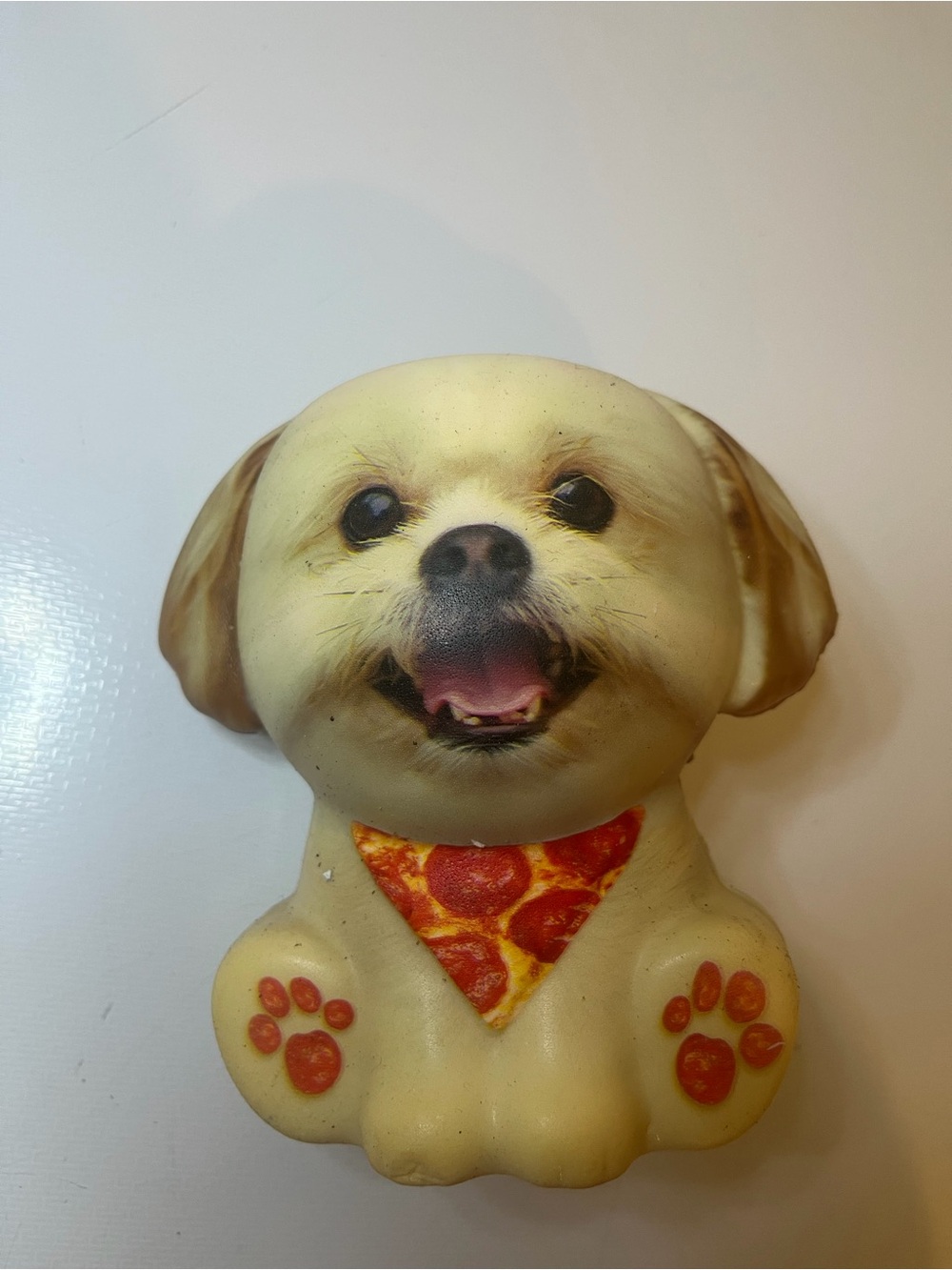 Puppy pizza pu foam squishy